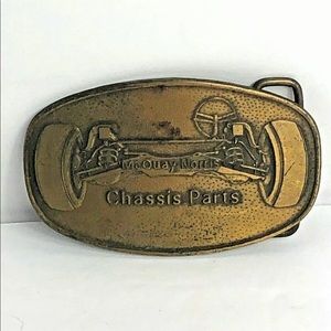 VINTAGE 1970s MCQUAY-NORRIS CHASSIS PARTS Buckle